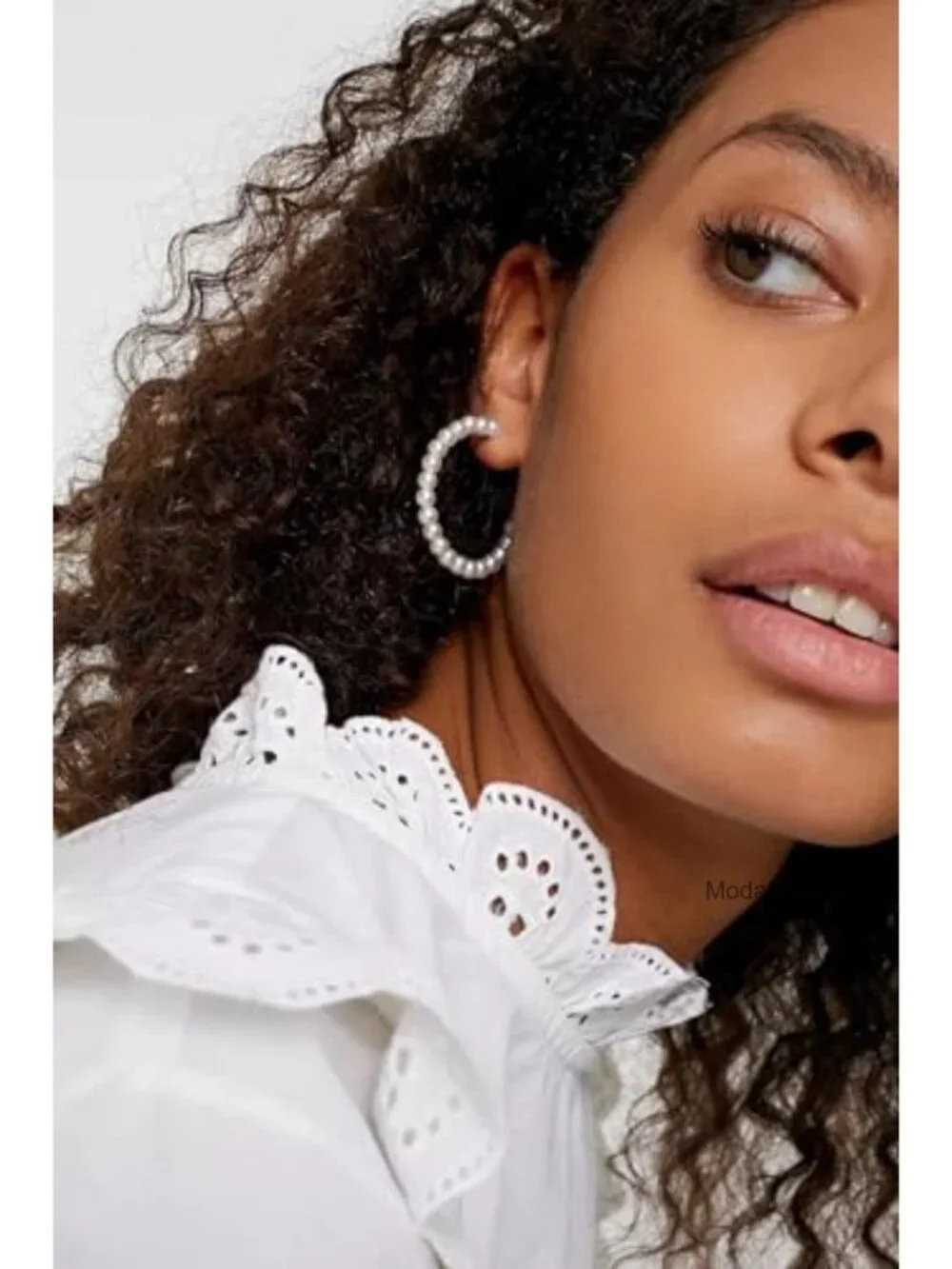 12 Pairs Gold Hoop Earrings Set, Chunky Pearl Earrings Multipack,